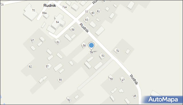 Rudnik, Rudnik, 54, mapa Rudnik