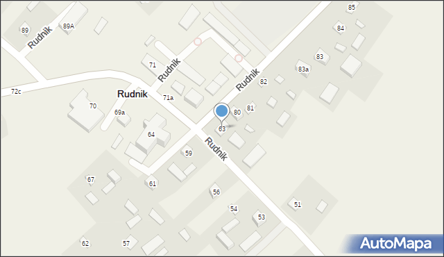 Rudnik, Rudnik, 63, mapa Rudnik