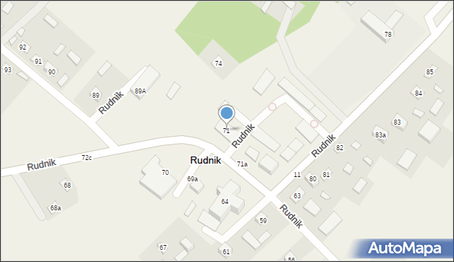 Rudnik, Rudnik, 71, mapa Rudnik