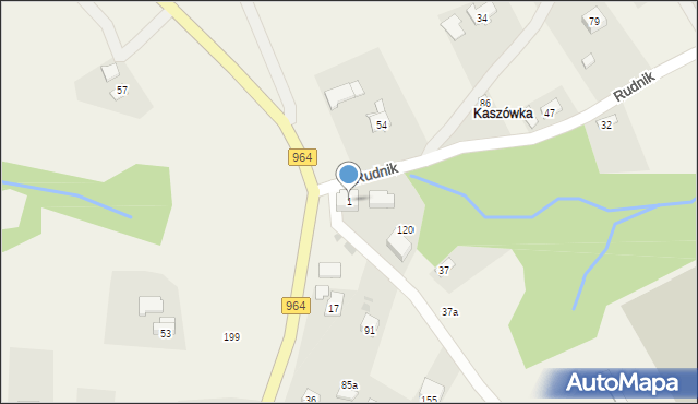 Rudnik, Rudnik, 1, mapa Rudnik