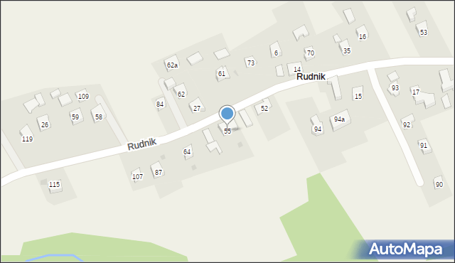 Rudnik, Rudnik, 55, mapa Rudnik