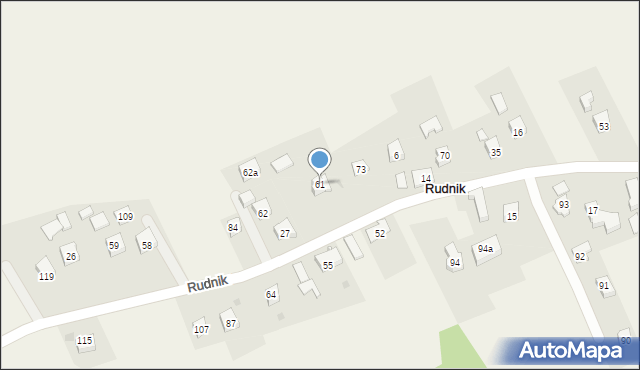 Rudnik, Rudnik, 61, mapa Rudnik