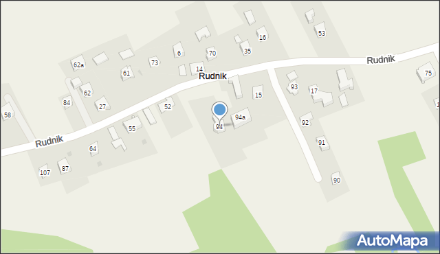 Rudnik, Rudnik, 94, mapa Rudnik