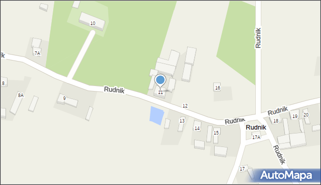 Rudnik, Rudnik, 11, mapa Rudnik