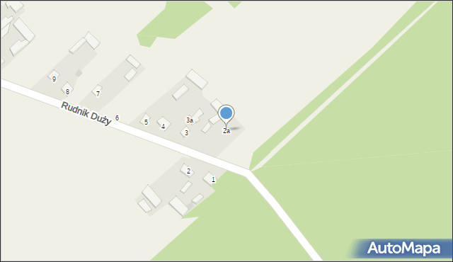 Rudnik Duży, Rudnik Duży, 2a, mapa Rudnik Duży