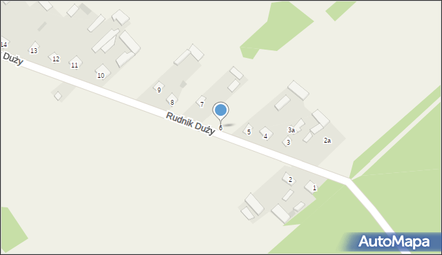 Rudnik Duży, Rudnik Duży, 6, mapa Rudnik Duży