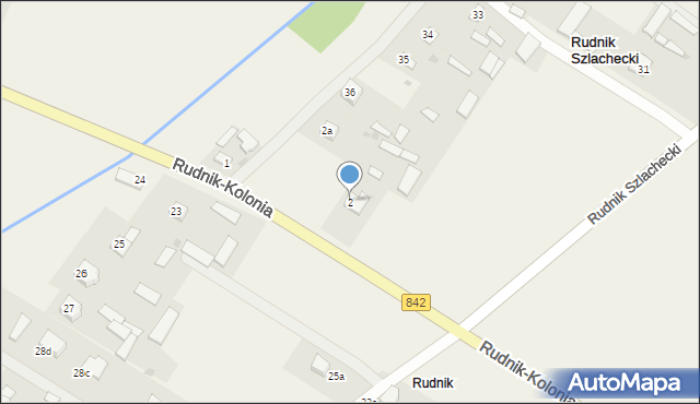 Rudnik-Kolonia, Rudnik-Kolonia, 2, mapa Rudnik-Kolonia