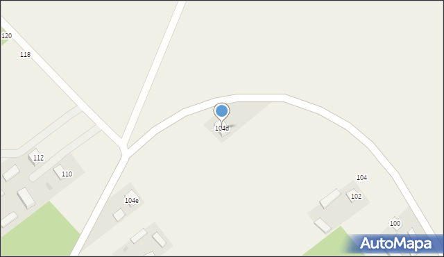 Rudnik Pierwszy, Rudnik Pierwszy, 104d, mapa Rudnik Pierwszy