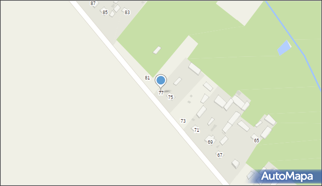 Rudnik Pierwszy, Rudnik Pierwszy, 77, mapa Rudnik Pierwszy