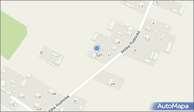 Rudnik Szlachecki, Rudnik Szlachecki, 17a, mapa Rudnik Szlachecki