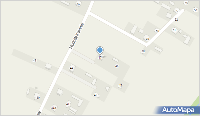 Rudnik Szlachecki, Rudnik Szlachecki, 47, mapa Rudnik Szlachecki