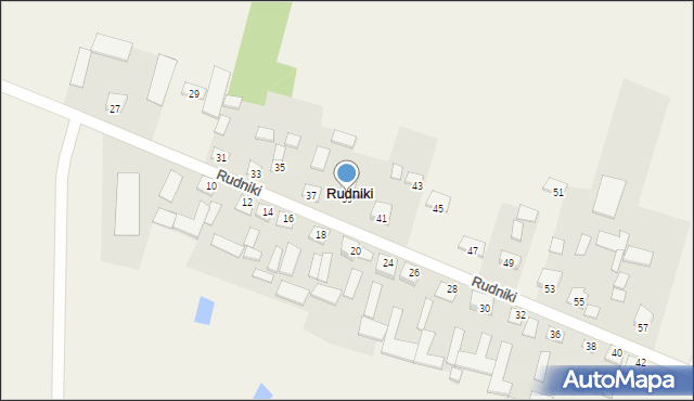 Rudniki, Rudniki, 39, mapa Rudniki