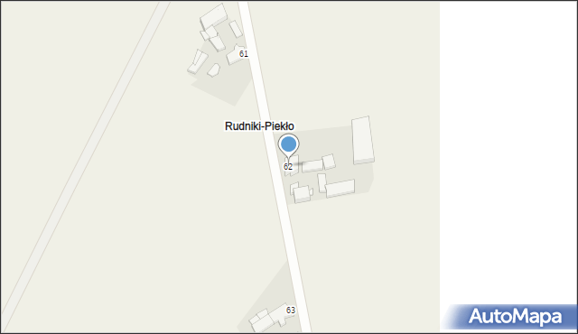 Rudniki, Rudniki, 62, mapa Rudniki