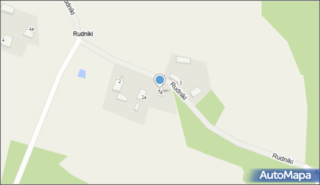 Rudniki, Rudniki, 7a, mapa Rudniki