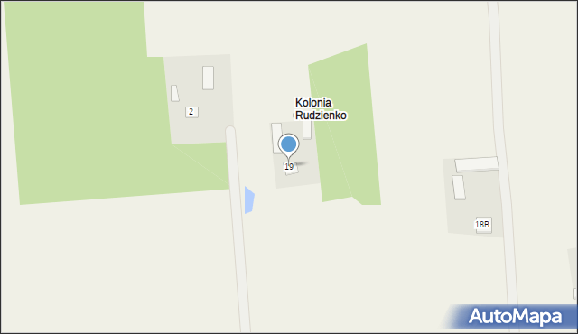 Rudno, Rudno, 19, mapa Rudno