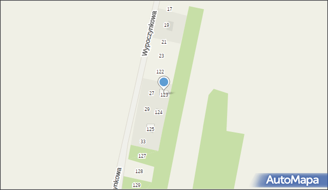 Rudno, Rudno, 123, mapa Rudno