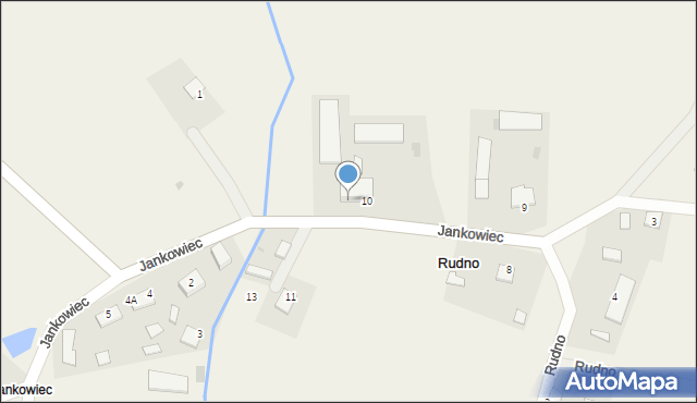 Rudno, Rudno, 10a, mapa Rudno