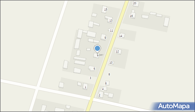 Rudno, Rudno Drugie, 118, mapa Rudno