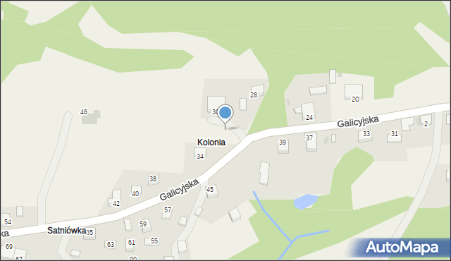 Rudno, Rudno, 114, mapa Rudno