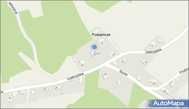 Rudno, Rudno, 171, mapa Rudno