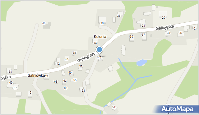 Rudno, Rudno, 192, mapa Rudno