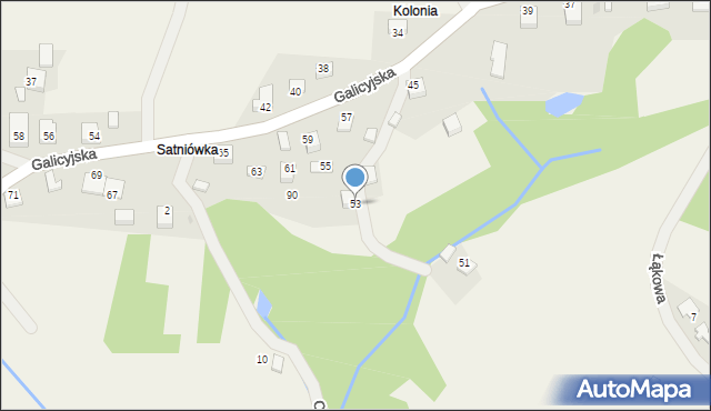 Rudno, Rudno, 206, mapa Rudno