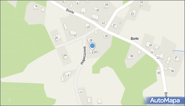 Rudno, Rudno, 280, mapa Rudno