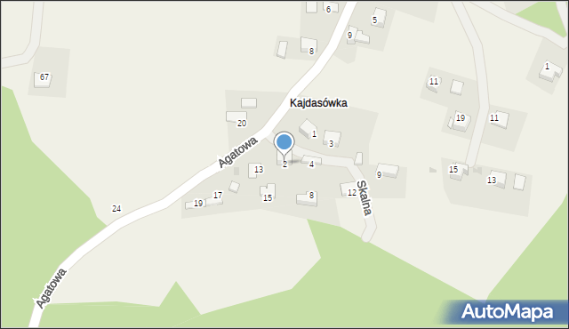 Rudno, Rudno, 75, mapa Rudno