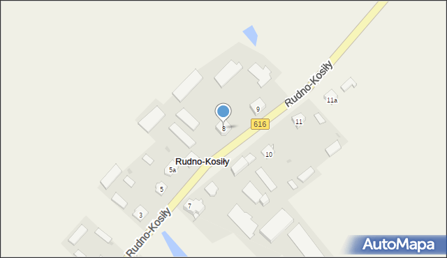 Rudno-Kosiły, Rudno-Kosiły, 8, mapa Rudno-Kosiły