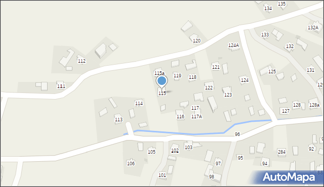 Rudołowice, Rudołowice, 115, mapa Rudołowice