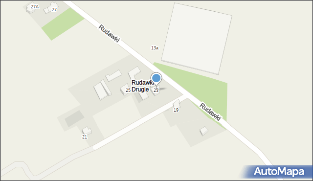 Rudołtowice, Rudawki, 23, mapa Rudołtowice