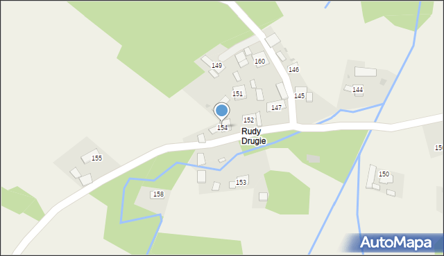 Rudy-Rysie, Rudy-Rysie, 154, mapa Rudy-Rysie