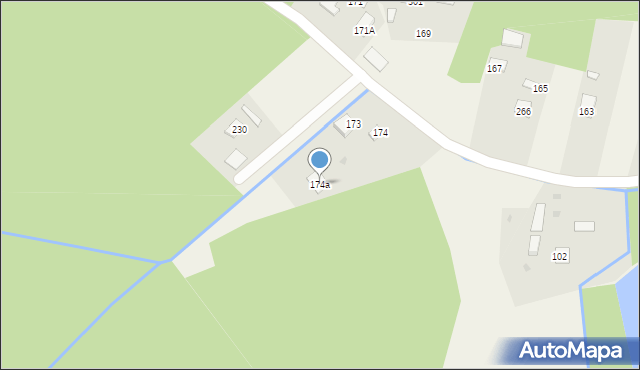 Rudy-Rysie, Rudy-Rysie, 174a, mapa Rudy-Rysie