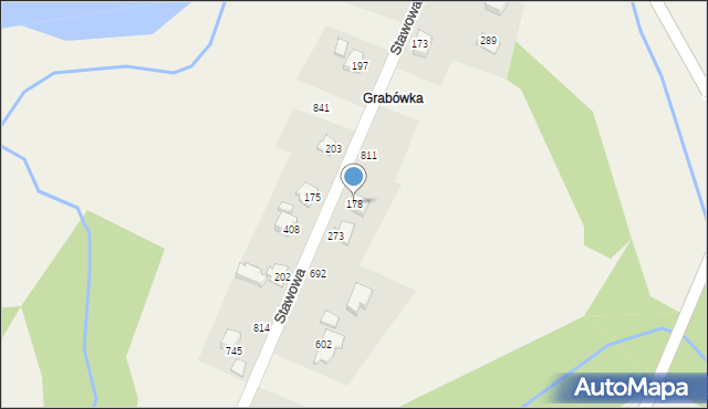 Rudzica, Rudzica, 178, mapa Rudzica