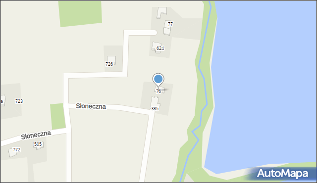 Rudzica, Rudzica, 76, mapa Rudzica