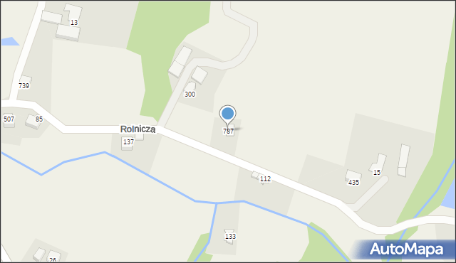 Rudzica, Rudzica, 787, mapa Rudzica