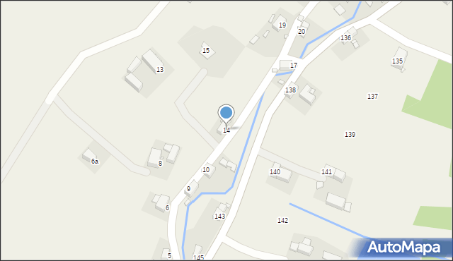 Rudzica, Rudzica, 14, mapa Rudzica