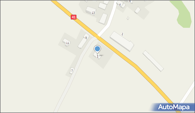 Rudziczka, Rudziczka, 1, mapa Rudziczka