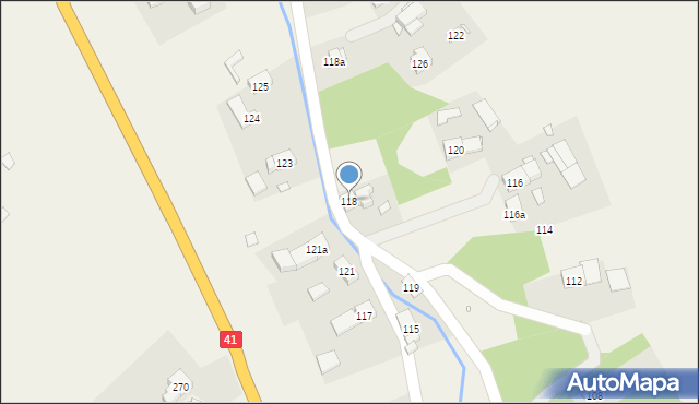Rudziczka, Rudziczka, 118, mapa Rudziczka
