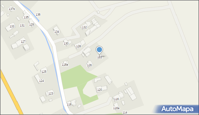 Rudziczka, Rudziczka, 122, mapa Rudziczka