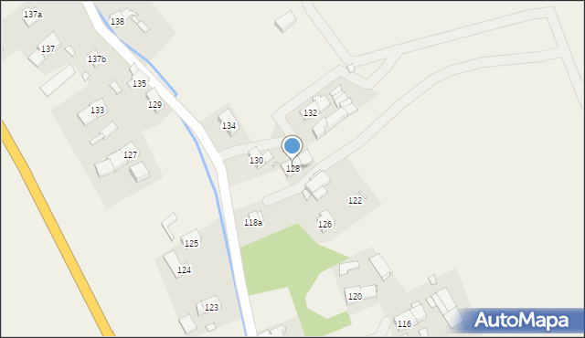 Rudziczka, Rudziczka, 128, mapa Rudziczka