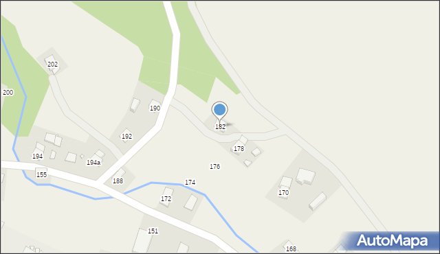 Rudziczka, Rudziczka, 182, mapa Rudziczka