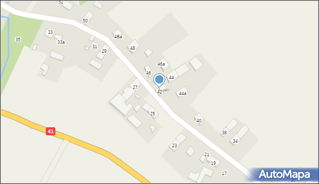 Rudziczka, Rudziczka, 42, mapa Rudziczka