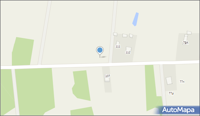 Rudzienko, Rudzienko, 110, mapa Rudzienko