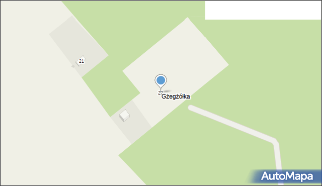 Rudziny, Rudziny, 22, mapa Rudziny