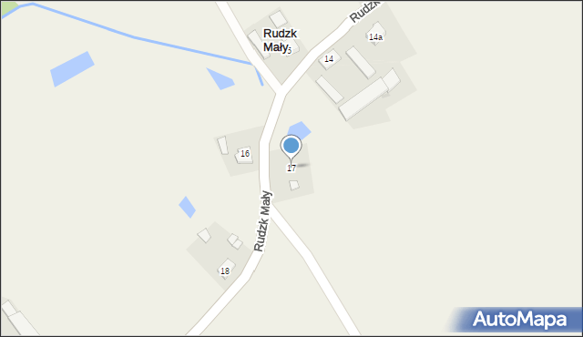 Rudzk Mały, Rudzk Mały, 17, mapa Rudzk Mały