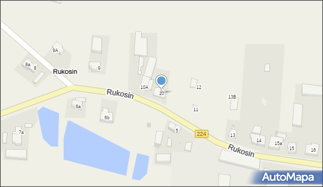 Rukosin, Rukosin, 10, mapa Rukosin