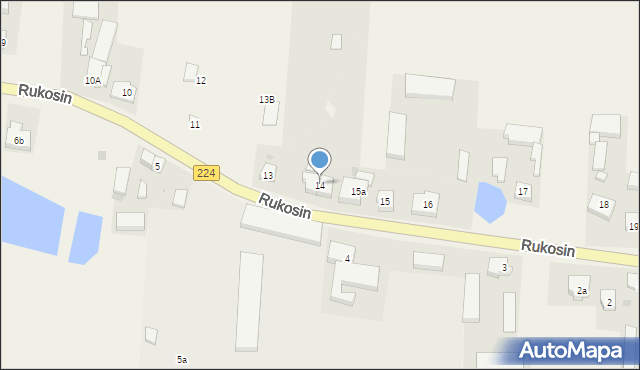 Rukosin, Rukosin, 14, mapa Rukosin