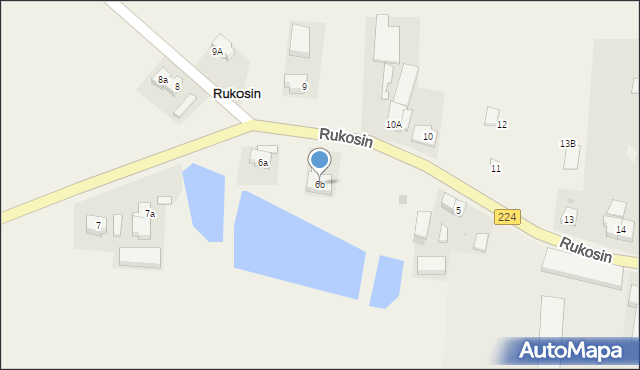 Rukosin, Rukosin, 6b, mapa Rukosin