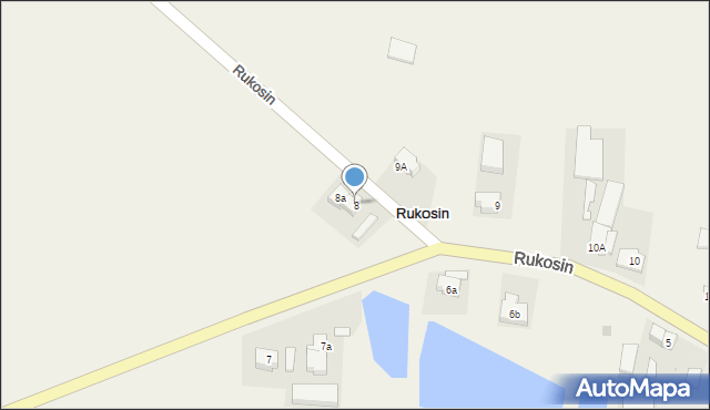 Rukosin, Rukosin, 8, mapa Rukosin